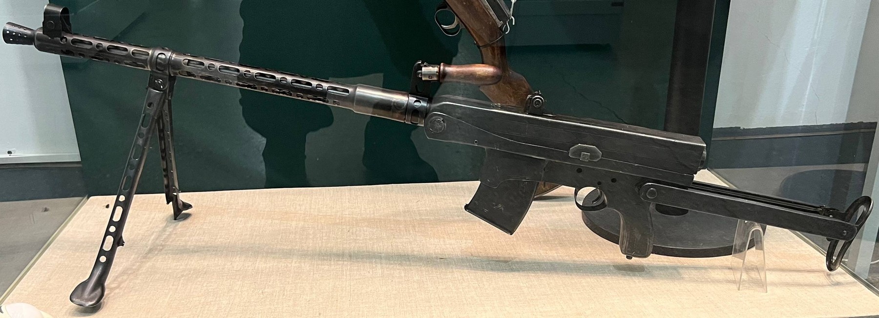 Figure 2 — A Kalashnikov machine gun design of 1943, four years before the rifle that made his name. He arrived at the 1946 competition as an experienced competitor inside the Soviet design system, not as an …