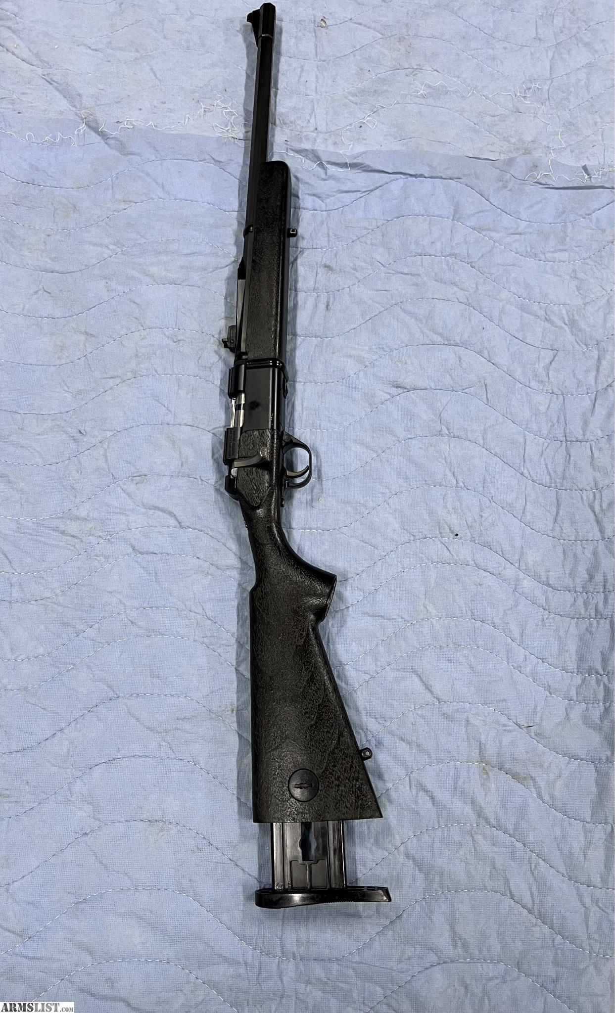Figure 5 — A Daisy Legacy Model 2202 - a bolt-action rifle chambered in .22 Long Rifle, from the brief run at the end of the 1980s. It is the Daisy most collectors do not know exists, and the one that most co…