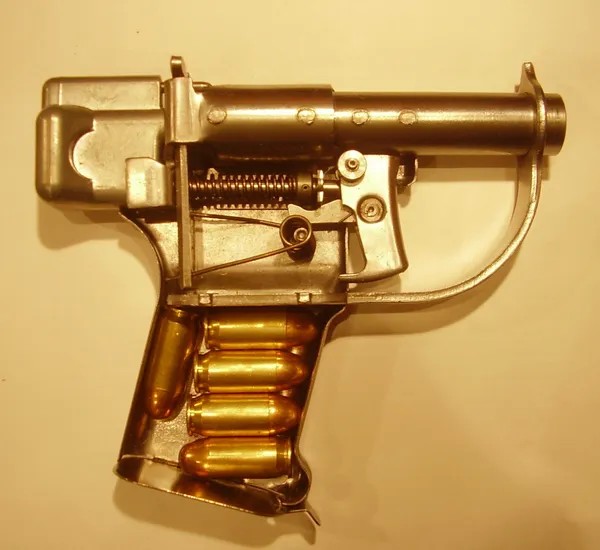 Figure 3 — Vintage Ordnance's non-firing Advanced Study Model — the most instructive display object for a builder, showing the internal striker, cam, and breech relationship. Source: vintageordnance.com.