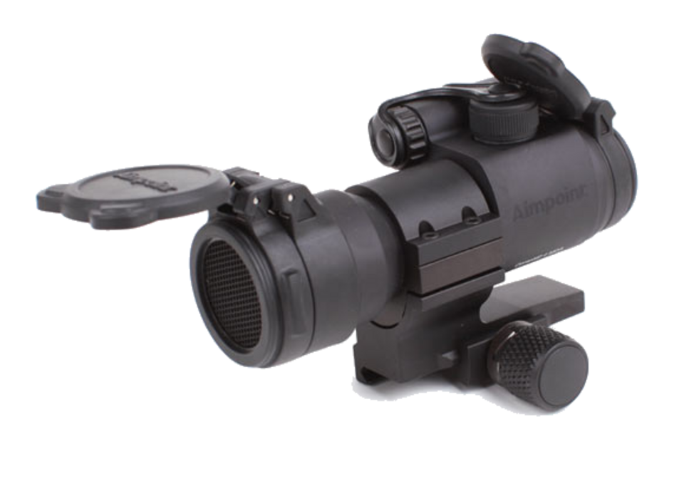 Figure 1 — An Aimpoint CompM2 red-dot / reflex sight. Source: commons.wikimedia.org.